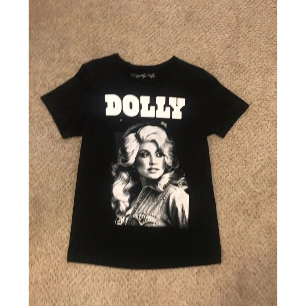 Dolly Parton Graphic T-Shirt womens size small